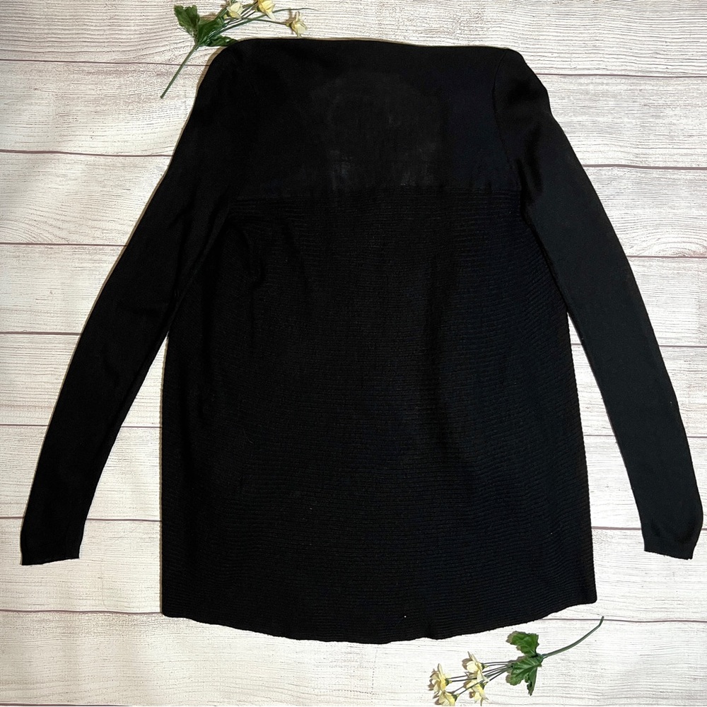 Express Soft Ribbed Open Front Flyaway Cardigan I… - image 7